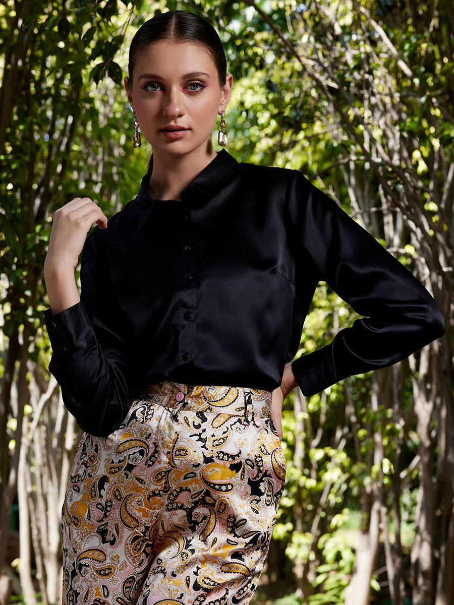 Satin Shirt – STREET NINE FASHIONS
