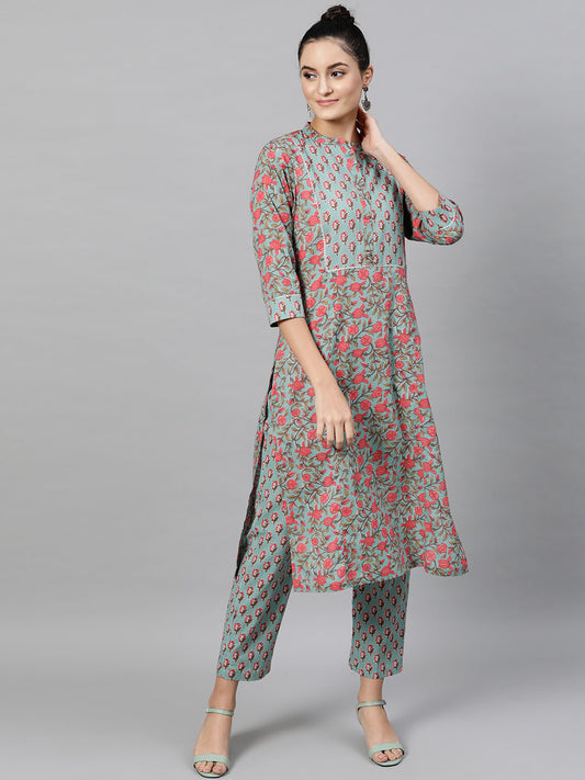 Printed Kurta Set