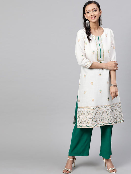 Printed Kurta Set