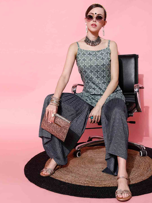 Ethnic Motifs Kurta Set