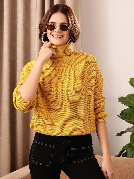 High Neck Pullover