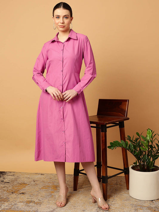 Front Open Dress - Main Image