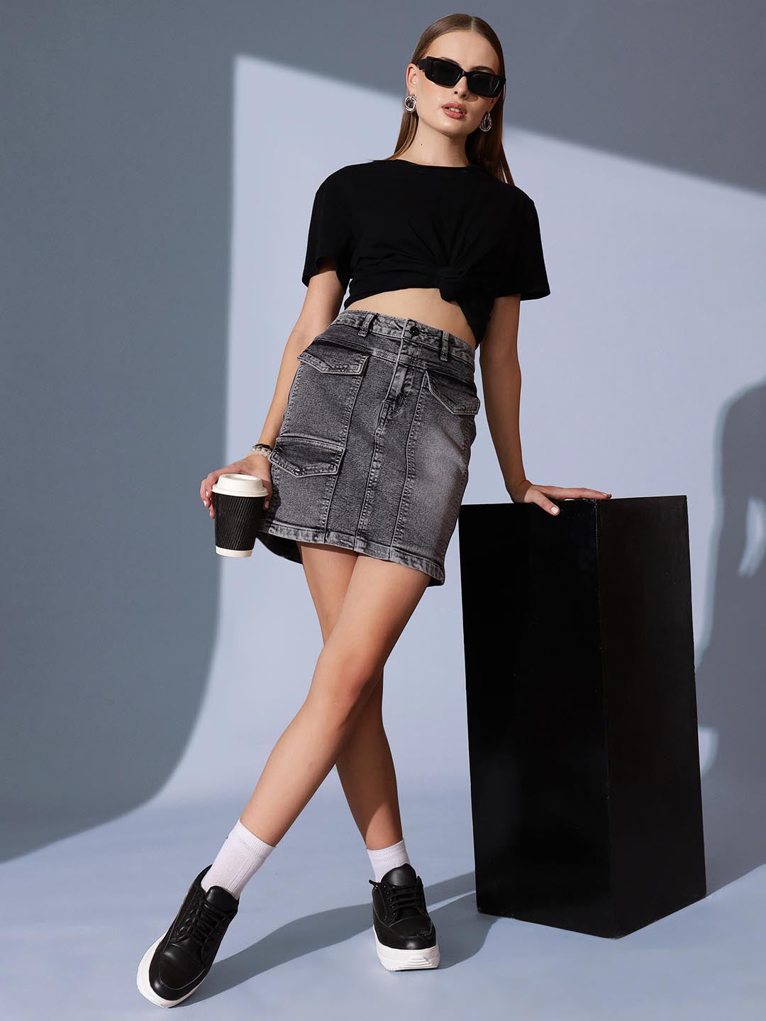 Denim Skirt1