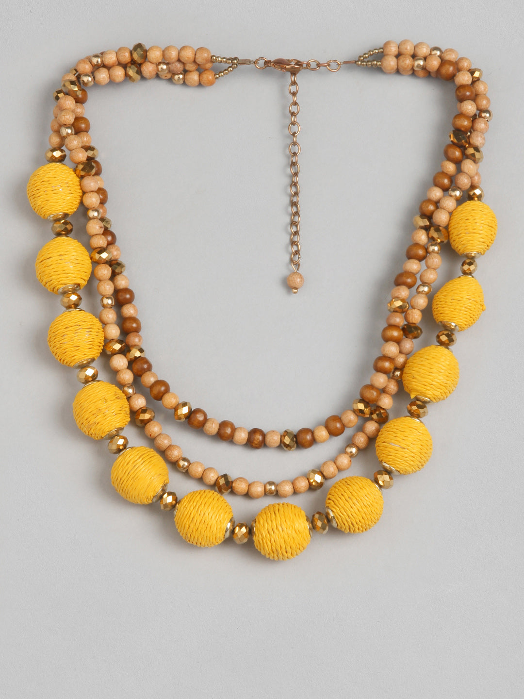 Pretty Yellow Necklace - Bib Necklace - Statement Necklace - $16.00 - Lulus