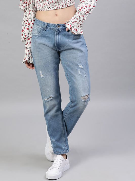 Straight Fit Mid-Rise Jeans – STREET NINE FASHIONS