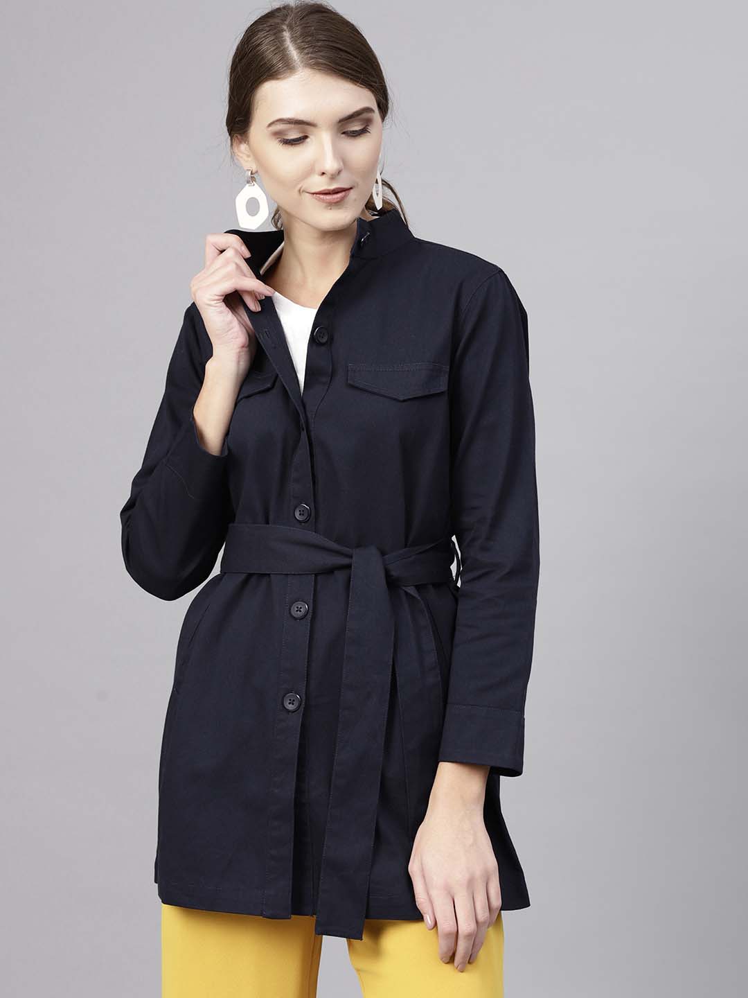 ジャケット・アウター deres 9th collection short coat (noir) deres 9th collection short coat (noir) Coats – STREET NINE FASHIONS