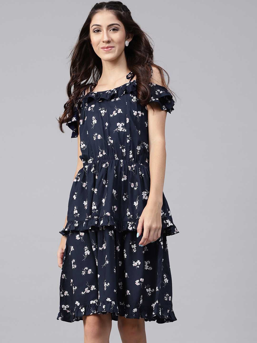 Layered Ruffled Dress – STREET NINE FASHIONS