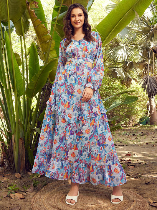 Cutout Maxi Dress STREET NINE FASHIONS Cutout Maxi Dress STREET NINE FASHIONS