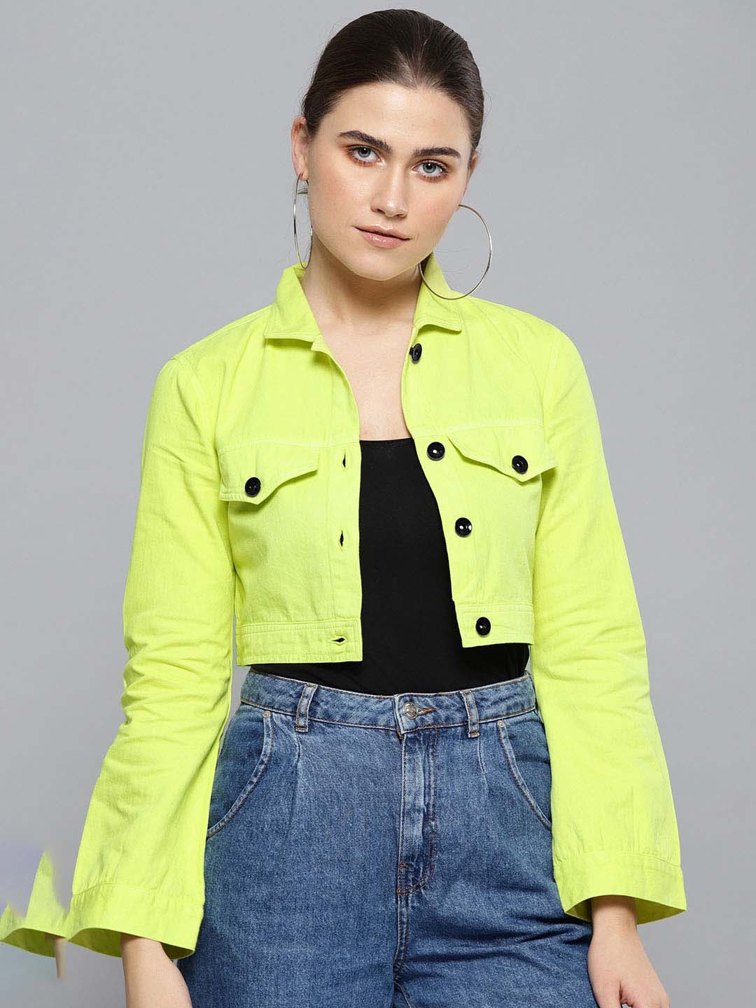 Neon Denim Jackets - Buy Neon Denim Jackets online in India