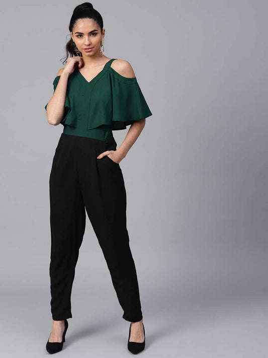 Cold Shoulder Jumpsuit